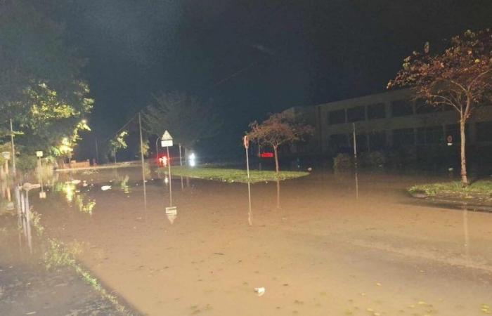 Touched sunk… Closed after the storm Kirk, the Nogent-le-Rotrou college will only reopen after the All Saints’ Day holidays