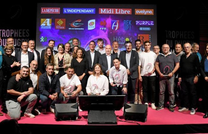 [DIAPORAMA] Aude: all the winners of the amateur rugby Trophies which took place Thursday evening in Castelnaudary