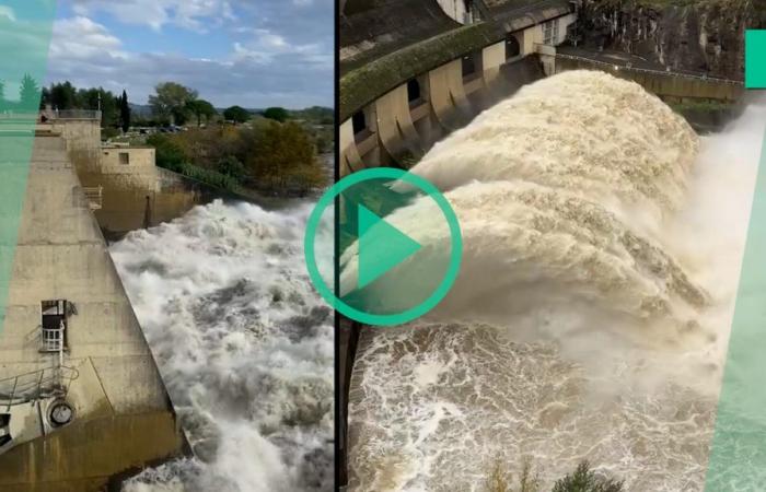 these dams on the Rhône and the Loire have been put to the test