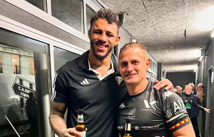 Pro D2 – When Jules Plisson and Courtney Lawes have a beer together at the end of Provence – Brive