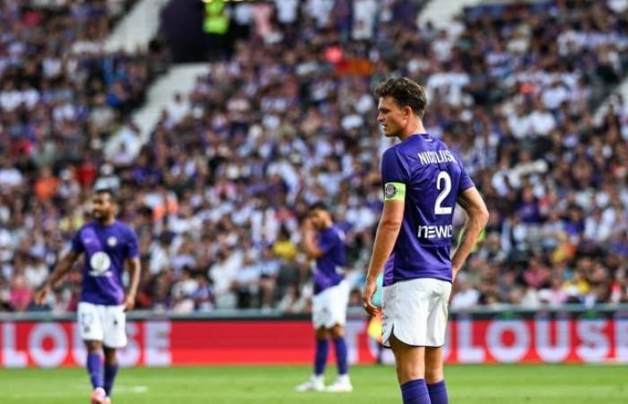 Toulouse defender Rasmus Nicolaisen absent for several weeks