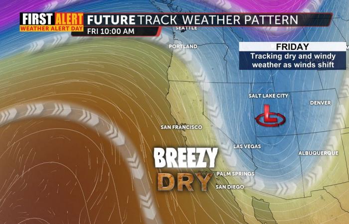 Tracking lingering winds and dust as we head into the weekend