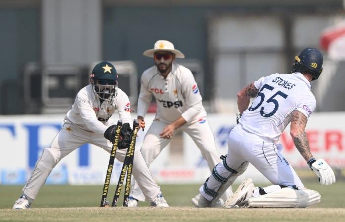 ‘Oh no!’ – ‘Sweaty’ Ben Stokes suffers instant regret with bizarre dismissal against Pakistan