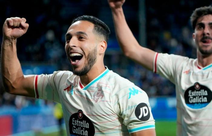 Joy of the Pucelano locker room after beating Alavés