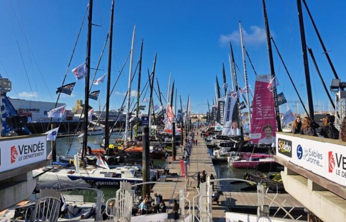 VIDEO. Find the first images of the Vendée Globe village, in Les Sables-d’Olonne