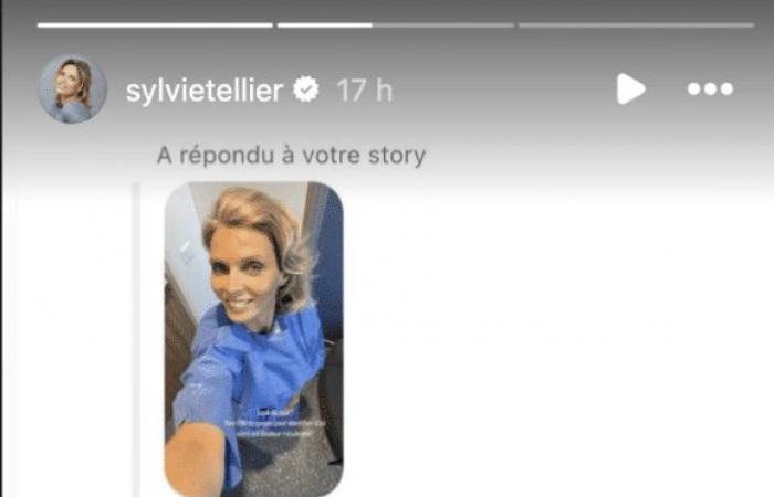 Sylvie Tellier: since her knee operation, major complications