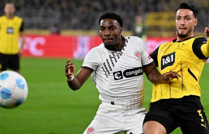 Bundesliga: Dortmund narrowly beats St. Pauli