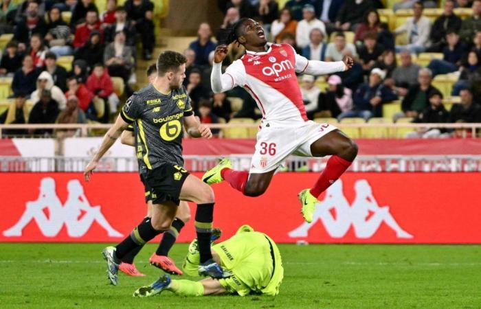 Monaco concedes a draw against Lille and sees its first place in the standings threatened by Paris