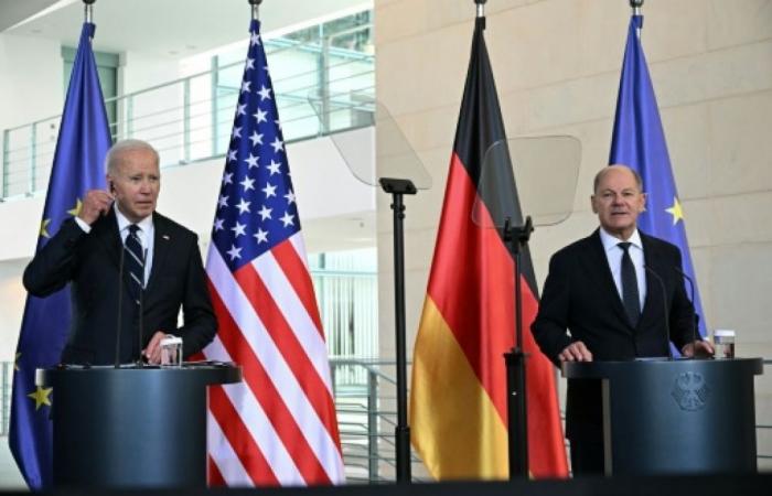 Joe Biden and his European allies “determined” in their support for Ukraine