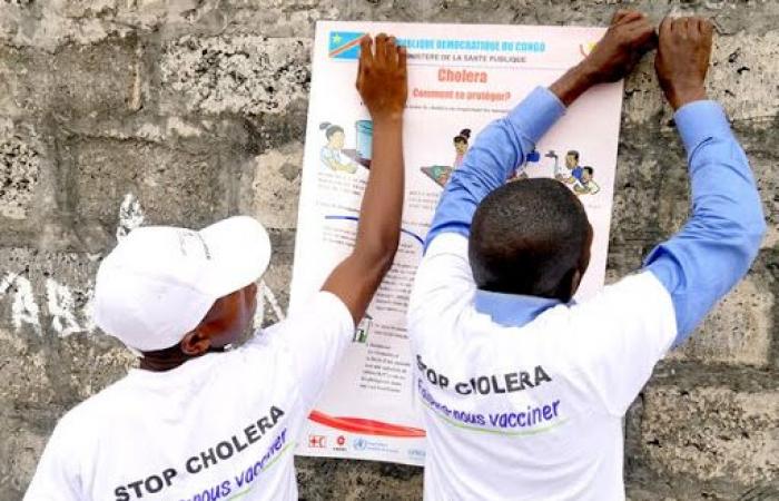 Haut-Katanga: at least 3,000 cases of cholera recorded in several health zones