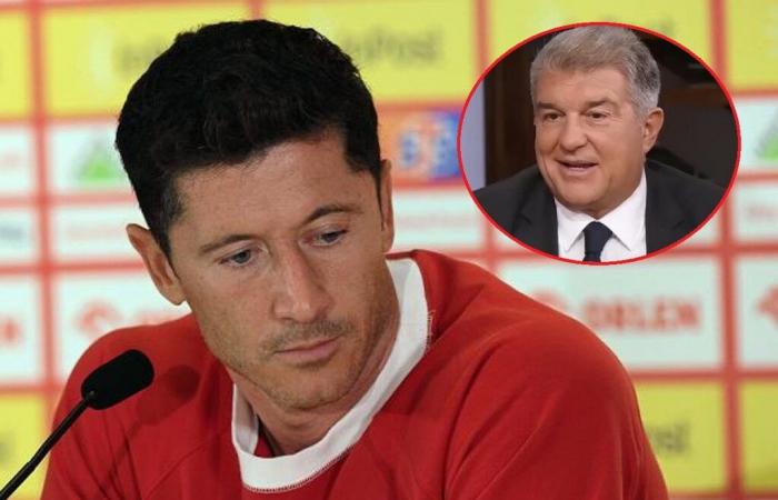 Laporta spoke directly about Lewandowski’s future in Barcelona Football