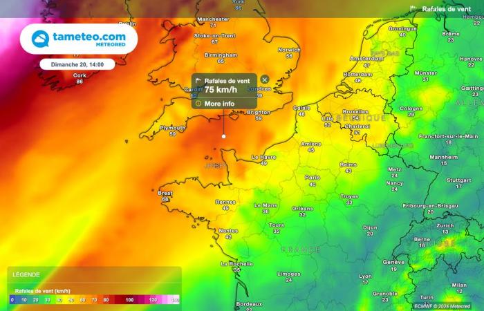 Our maps show the arrival of Storm Ashley! Will it hit France hard this weekend?