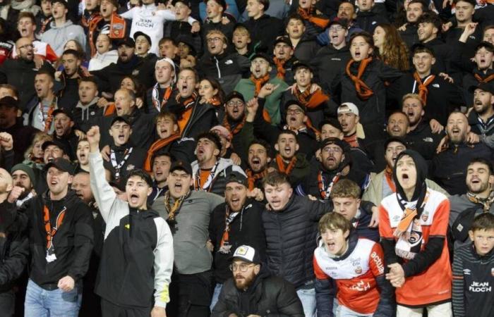 a “classic” security device for the FC Lorient match against FC Annecy