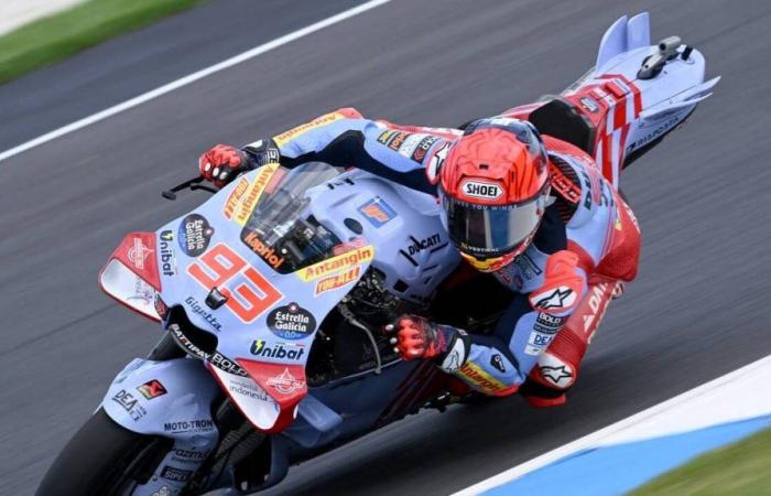 Marc Marquez, fastest driver in qualifying practice