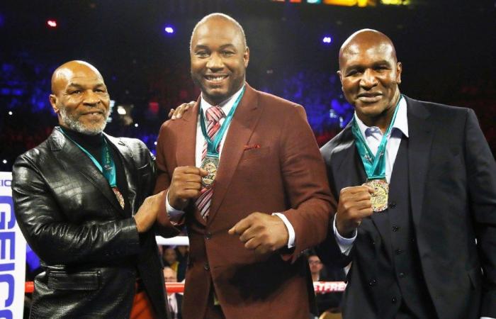 ‘He’s going down’ – Evander Holyfield and Lennox Lewis agree on Jake Paul vs Mike Tyson prediction