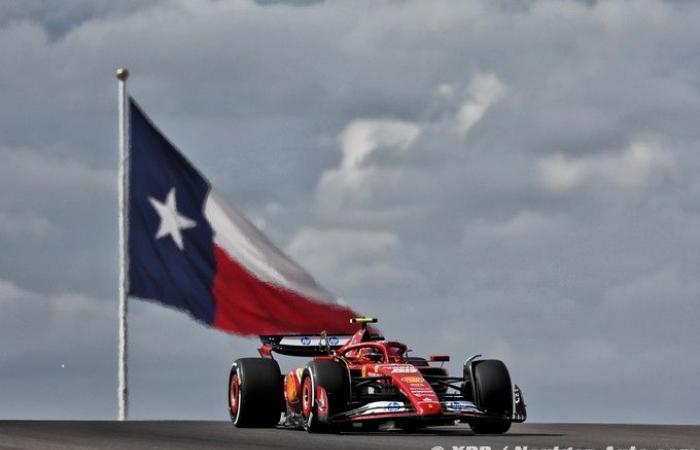 Formula 1 | United States, Free: Sainz takes a Ferrari double before the Sprint Qualifying