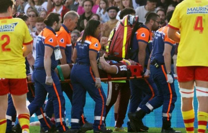 “It’s an attack”, the anger of the father of Nicolas Depoortère (UBB) injured against Perpignan