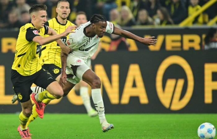 FC St. Pauli loses 1:2 at Borussia Dortmund