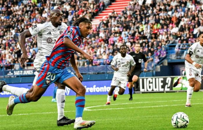 Ligue 2. Caen held in check on the Red Star pitch after leading by two goals