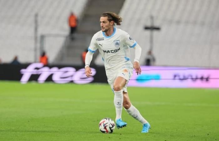 Adrien Rabiot will start with OM in Montpellier