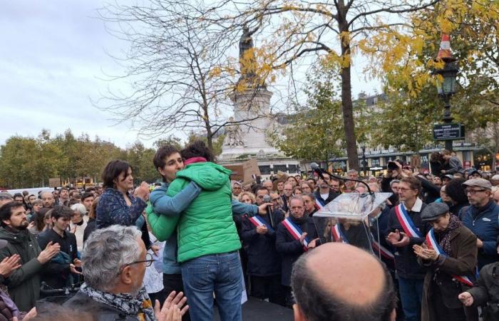 “Paul could have been me”, a thousand people gathered in Paris to pay tribute to the killed cyclist