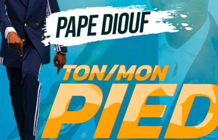 [Video] : Pape Diouf unveils the clip “Your foot, My foot”