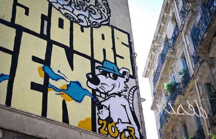 The rat, the new fashionable muse of Marseille artists