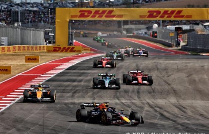 Formula 1 | Verstappen wins the Austin F1 Sprint ahead of Sainz and Norris