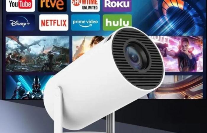 Cdiscount hits hard by offering this mini projector at a record price