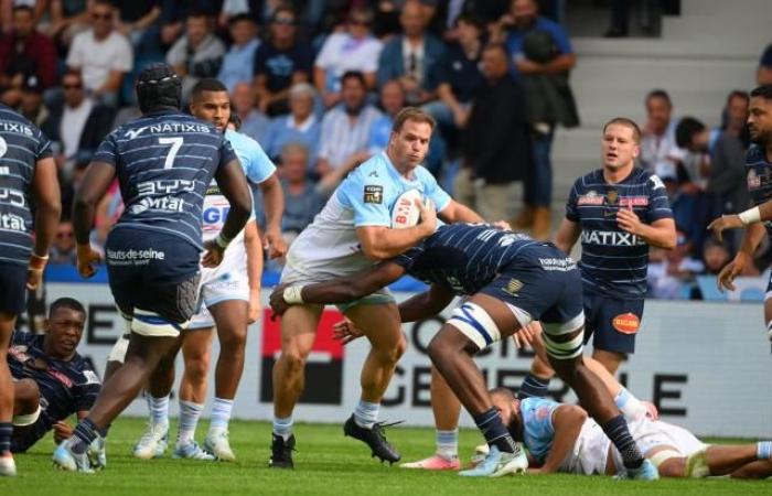 Bayonne continues against Racing in the Top 14 but lets the offensive bonus slip away