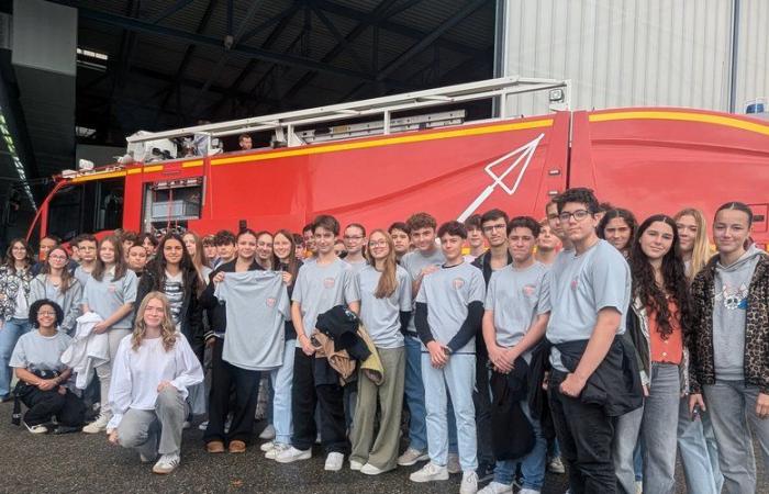 The French army meets young Lot-et-Garonnais