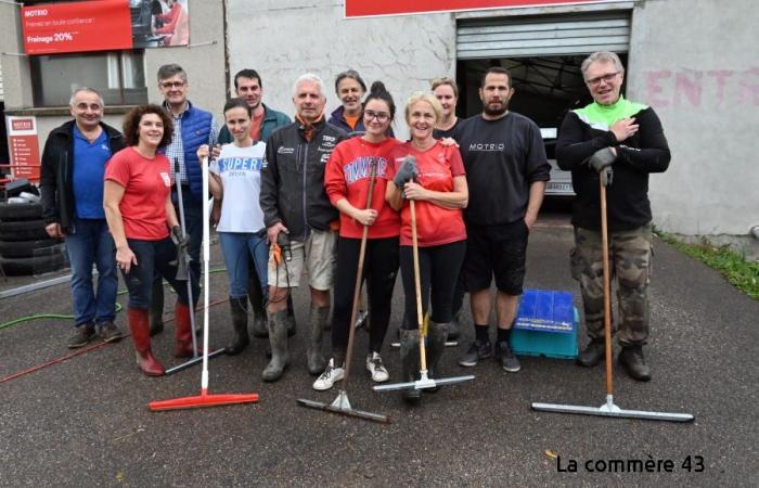 Aurec-sur-Loire: victims of the floods, these traders were able to count on their customers