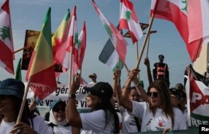 March in Dakar against Israel’s offensive in Lebanon, 117 Senegalese repatriated