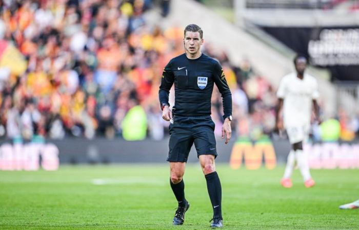 François Letexier refereed a District match in Brittany – France – Amateur