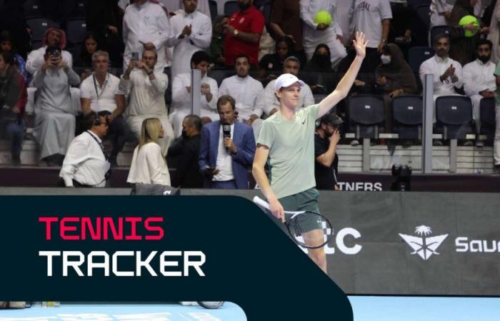 Tennis Tracker: Sinner facing Alcaraz in Six Kings Slam final, Djokovic defeats Nadal