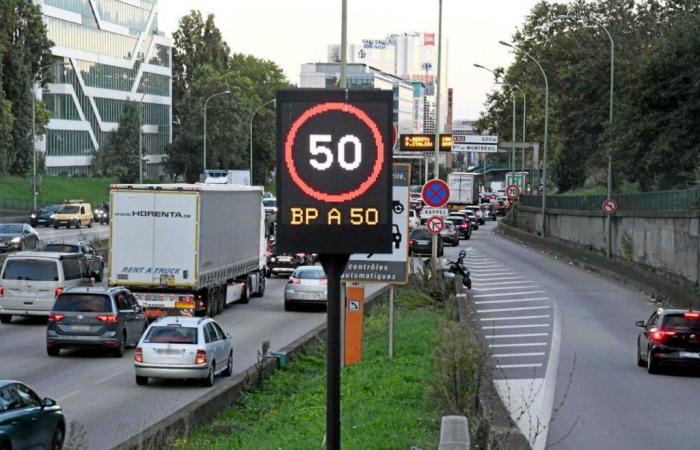 Paris town hall gives a positive assessment of the 50 km/h ring road