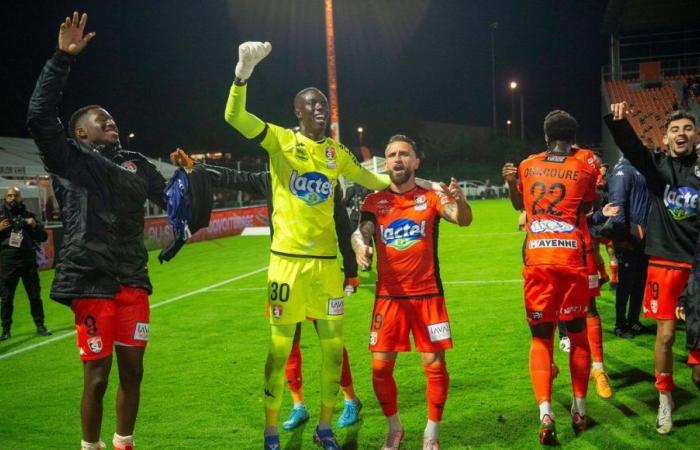 Ligue 2: it had been ten years since Stade Lavallois had led 3-0 at half-time of a match