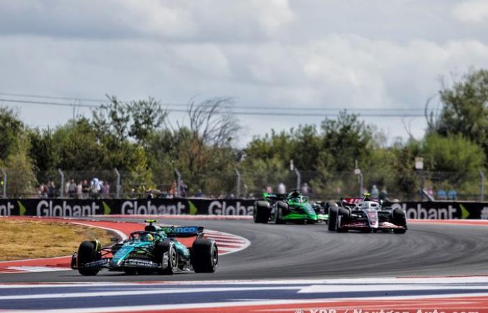 Formula 1 | Aston Martin F1 takes seventh row for Austin Sprint