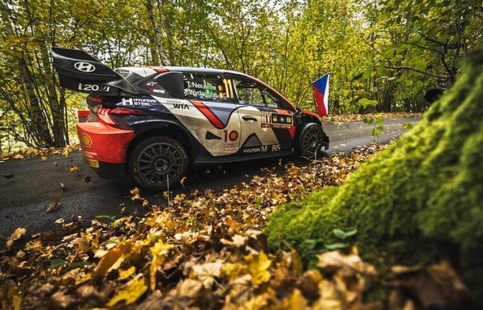 WRC – Three-way fight in the lead, Rossel says goodbye to the WRC2 title: follow the third day of the Central European Rally with live commentary