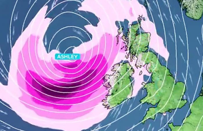 Storm Ashley: First storm of the season named as wind and rain to hit UK this weekend | UK News