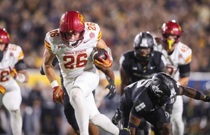 What channel is Iowa State football vs UCF on today? TV schedule for Week 8 game