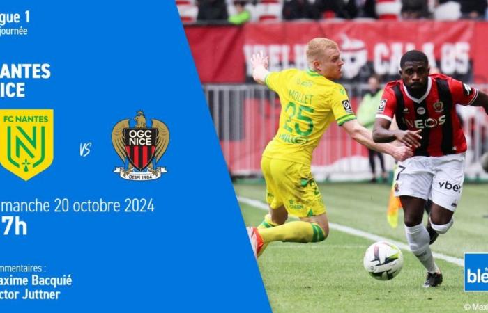 Ligue 1: experience the FC Nantes – OGC Nice match on France Bleu Azur