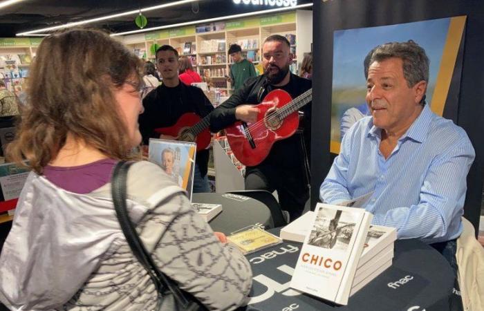 Chico came to sign his book at Fnac in Nîmes