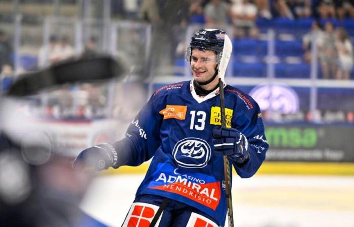 Hockey: Manix Landry has the Swiss team in the back of his mind