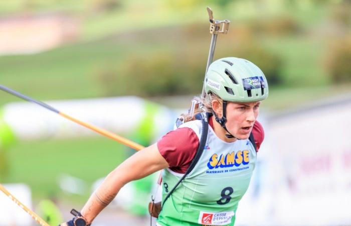 Biathlon | Summer Tour d’Arçon: Chloé Chevalier crowned French sprint champion with 8 tenths ahead of Lou Jeanmonnot | Nordic Mag | No. 1 Biathlon