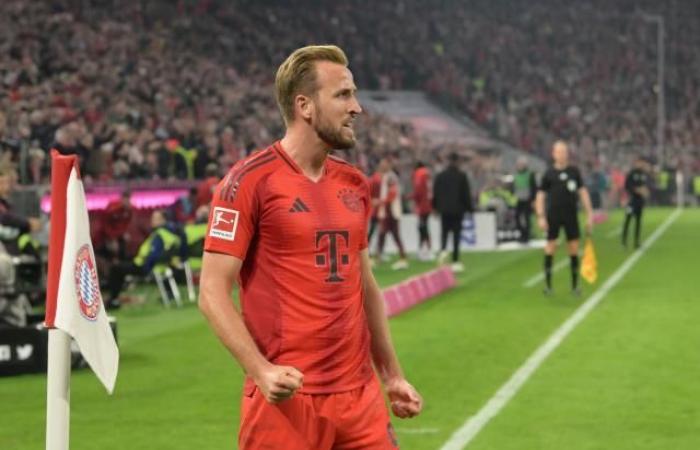 Carried by a hat-trick from Harry Kane, Bayern regains the lead in the Bundesliga