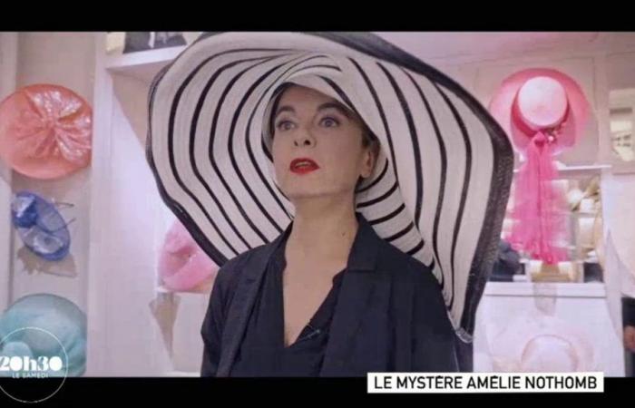 for Amélie Nothomb, headgear is both a sign of recognition and a lightning rod