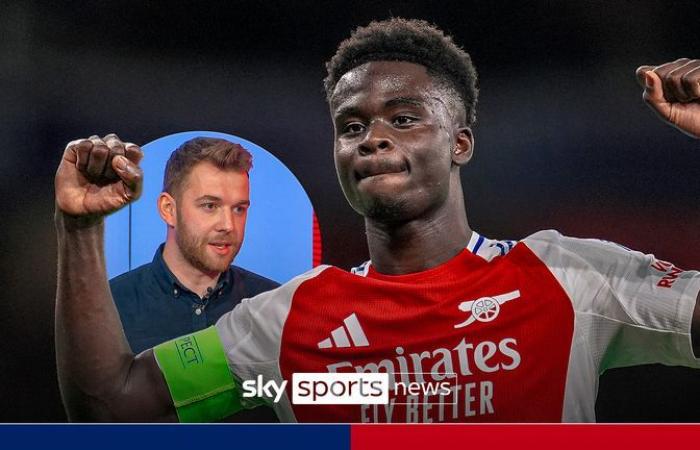 Arsenal’s front three of Kai Havertz, Bukayo Saka and Gabriel Martinelli are all in top form – but how fit are the trio? | Football News