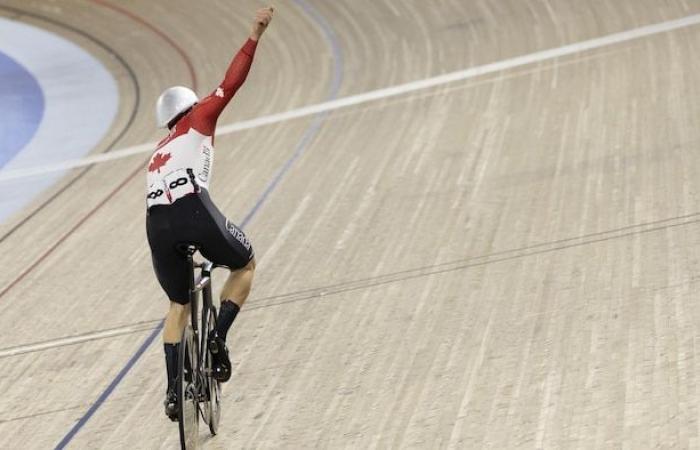 Bronze for Dylan Bibic at the track worlds