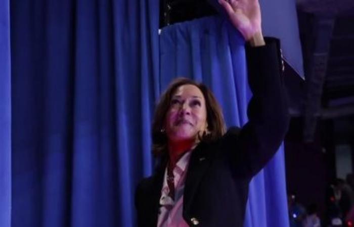 Kamala Harris says Trump “demeans the office”